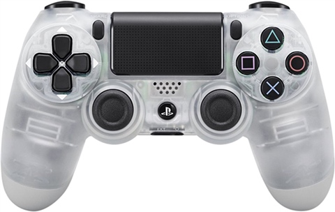 PS4 Official Dual Shock 4 Crystal Controller (V2) - CeX (IN